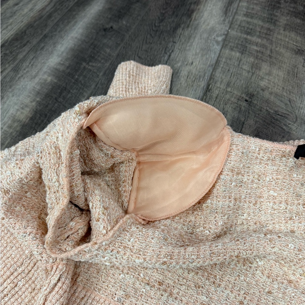 St. John Peach Knit Jacket - Picture 8 of 16
